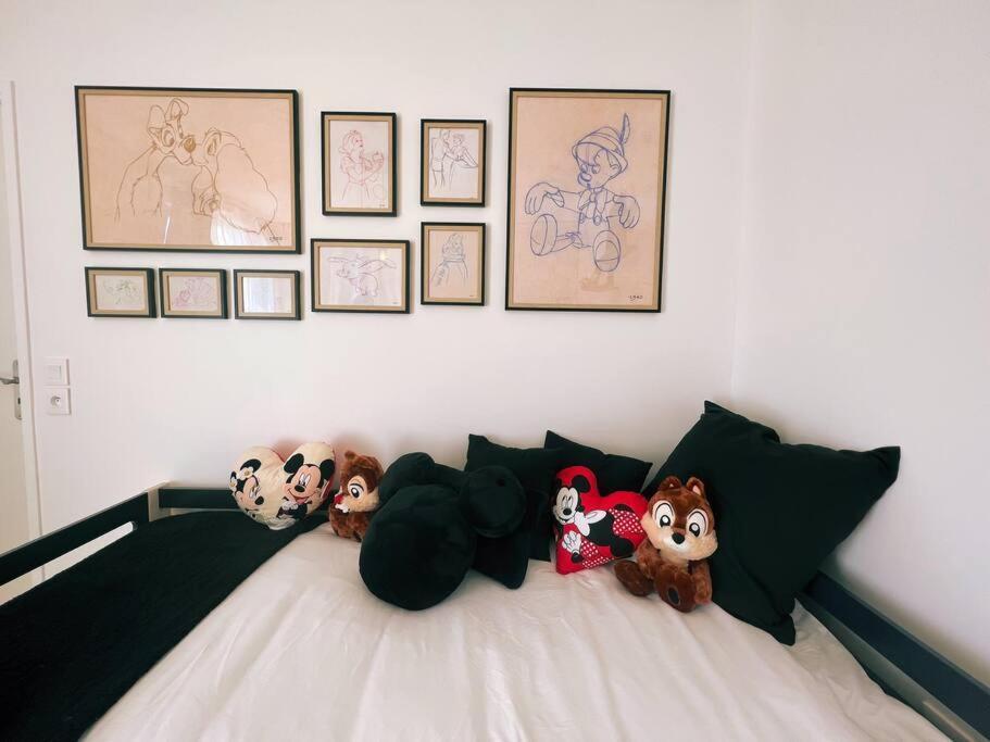 Cosy Penthouse - Large Balconies With Views - 5Min Disneyland เซร์ริส ภายนอก รูปภาพ